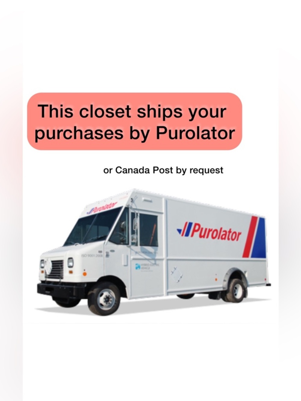 Shipping by Purolator